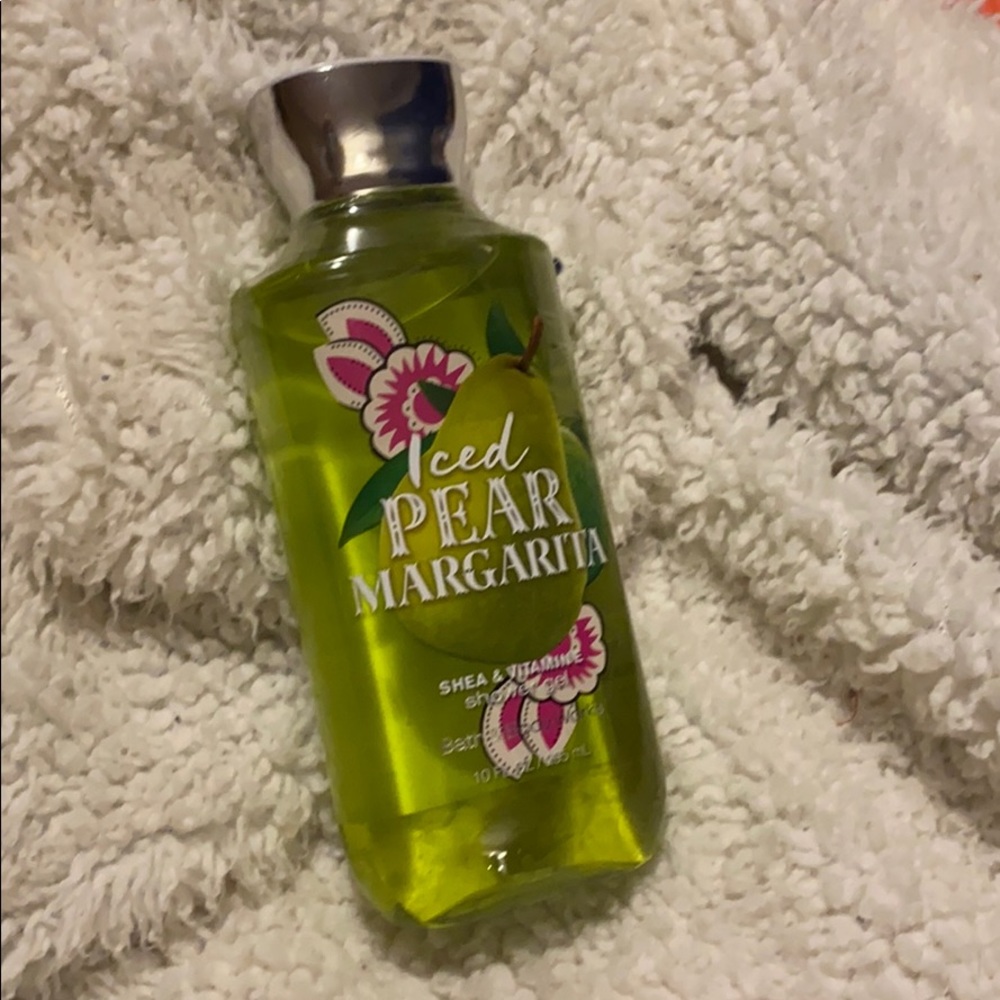 BBW Iced pear marg shower gel